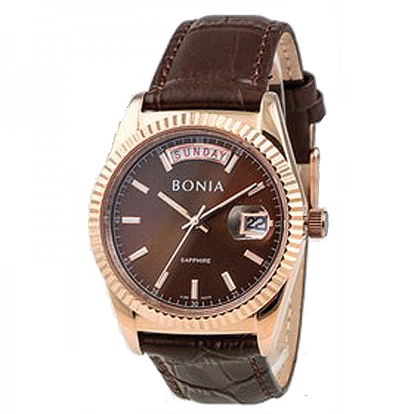 Bonia B10315-3542 Rosegold Brown Lady